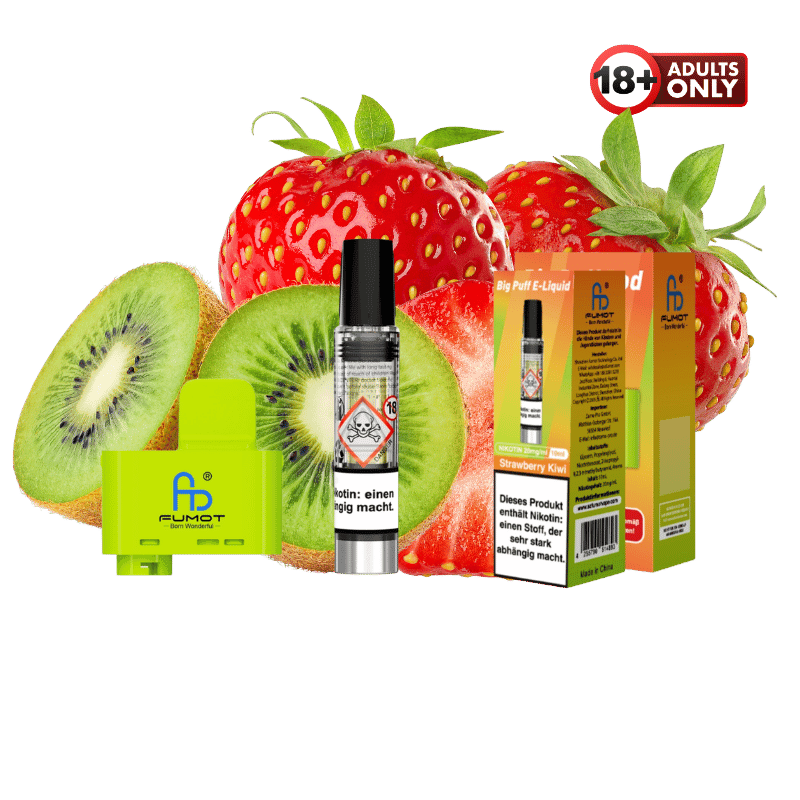 Fumot Big Puff Pod Strawberry Kiwi - günstig kaufen bei SwiftGoods4u