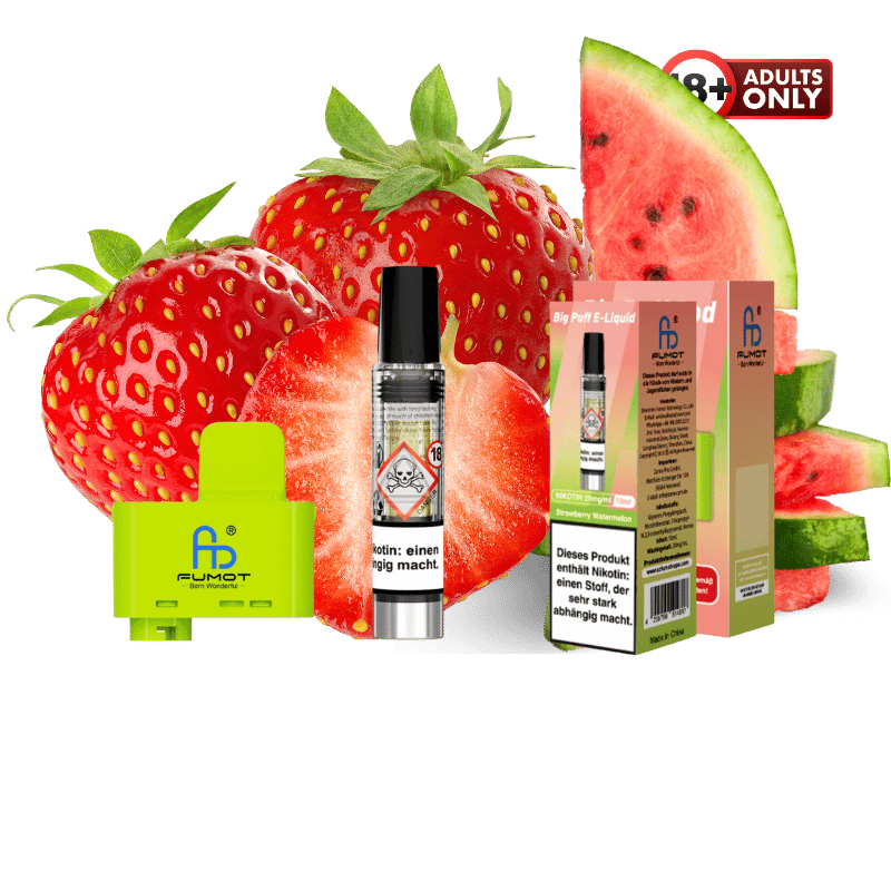 Fumot Big Puff Pod Strawberry Watermelon - günstig kaufen bei SwiftGoods4u