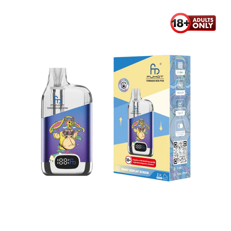 RandM Tornado Digital Box Vape Pod-Kit by Fumot