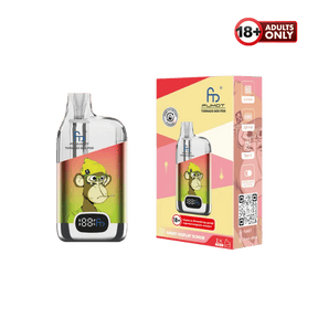 RandM Tornado Digital Box Vape Pod-Kit by Fumot Green Red