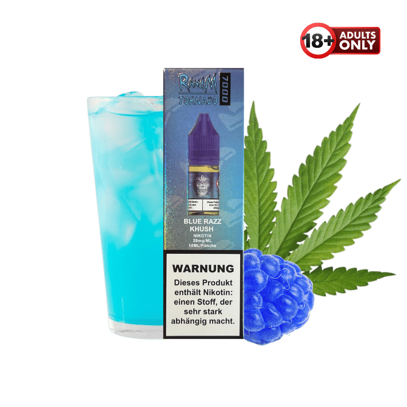 Fumot RandM Tornado 7000 Liquid Blue Razz Khush