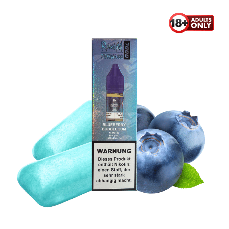 Fumot RandM Tornado 7000 Liquid Blueberry Bubblegum