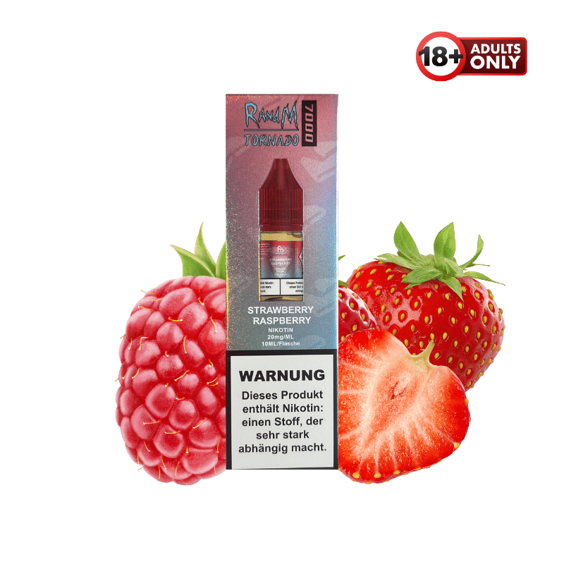 Fumot RandM Tornado 7000 Liquid Strawberry Raspberry