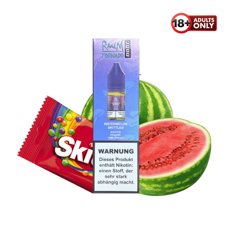 Fumot RandM Tornado 7000 Liquid Watermelon Skittles