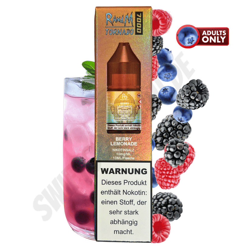 Fumot RandM Tornado 7000 Liquid Berry Lemonade