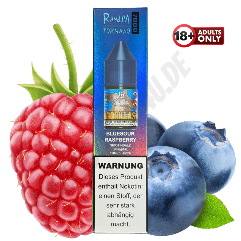 Fumot RandM Tornado 7000 Liquid Bluesour Raspberry