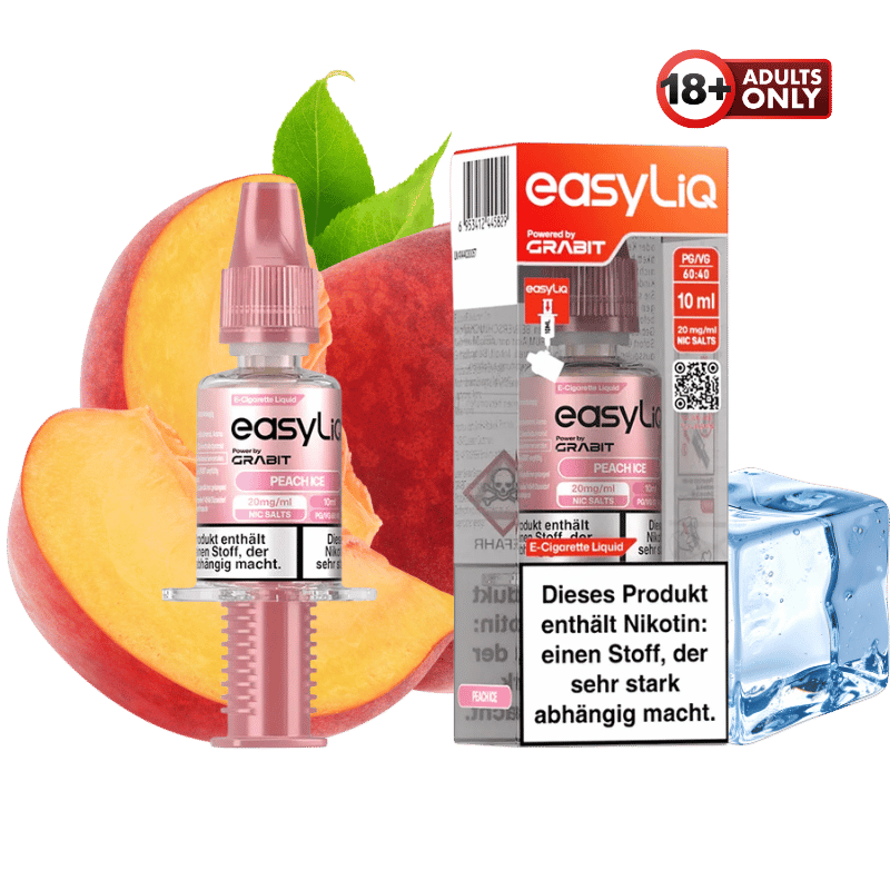 GrabIt EasyLiq Peach Ice