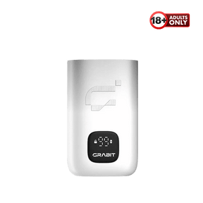 GrabIt Max Open Pod Kit Akku White Silver