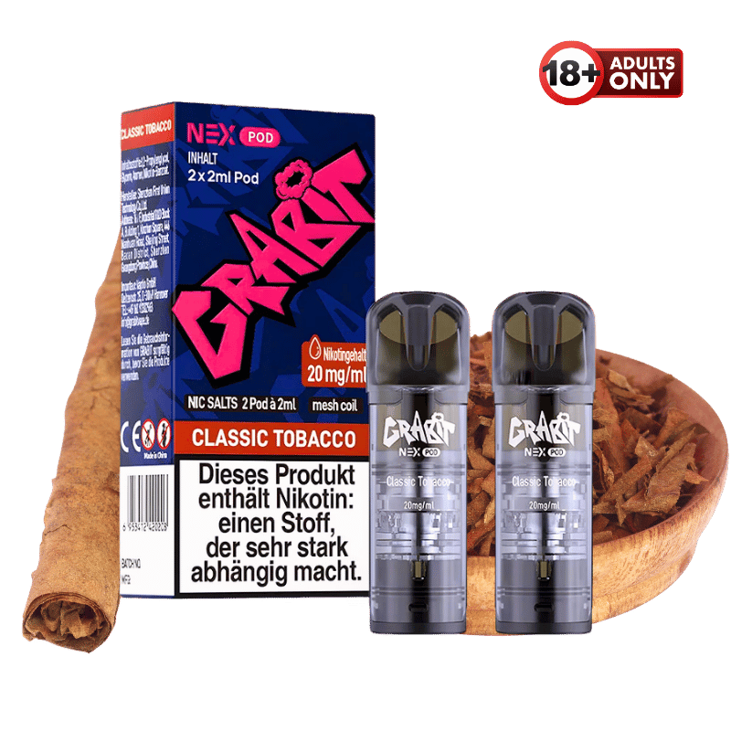 GrabIt Nex Pods Classic Tobacco - günstig kaufen bei SwiftGoods4u