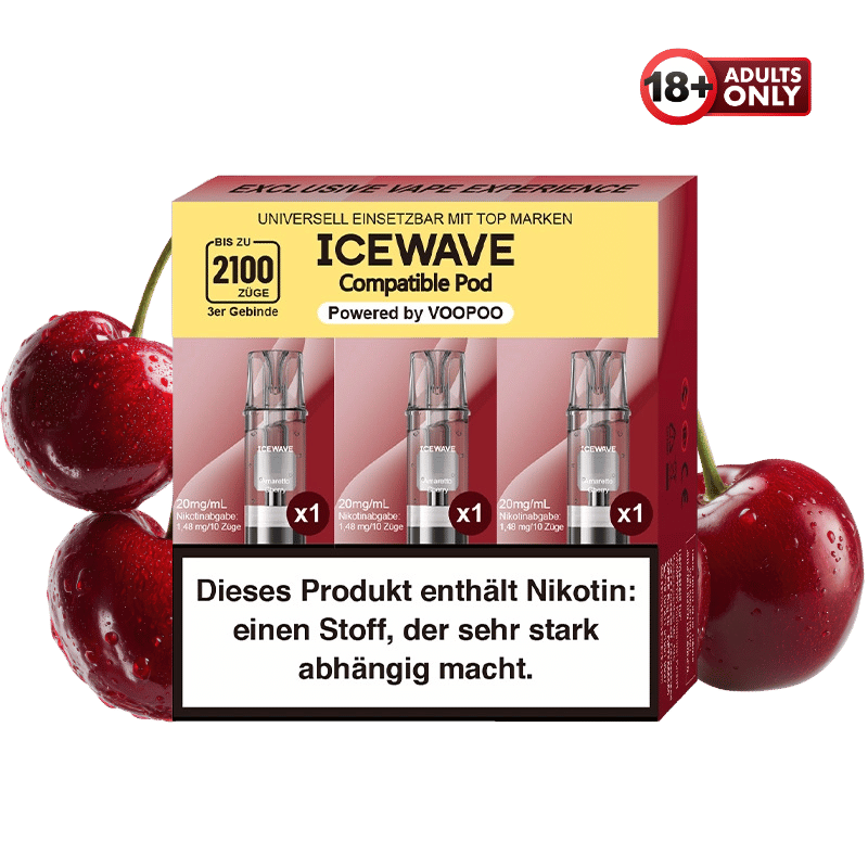 Icewave Pods Amaretto Cherry