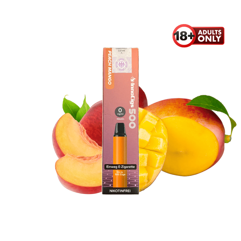 InnoCigs 500 Nikotinfrei Peach Mango