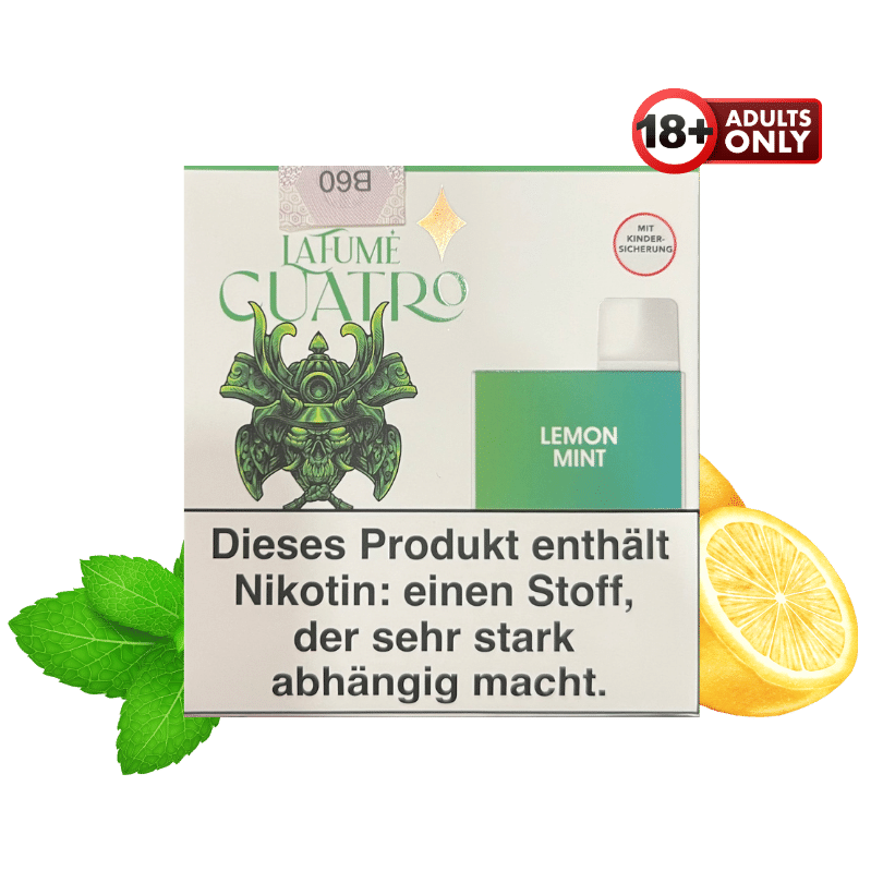 La Fume Cuatro Lemon Mint ab 5,99€ günstig kaufen Vape