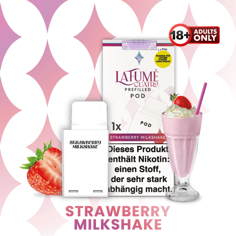 La_Fume_Cuatro_Pod_Strawberry_Milkshake