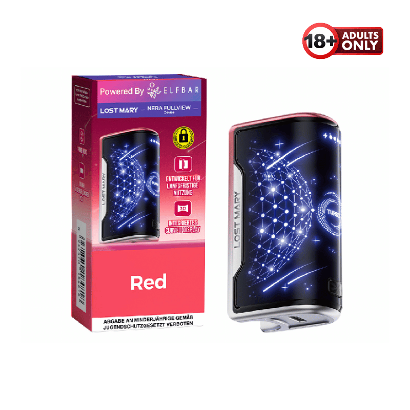 Lost Mary Nera Max Akku Red