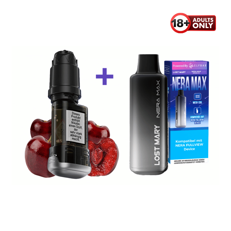 Lost Mary Nera Max Pod Cherry Ice