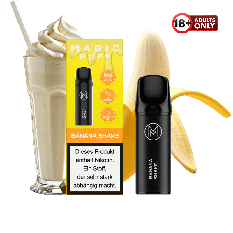 Magic Puff Banana Shake Pod - günstig kaufen bei SwiftGoods4u