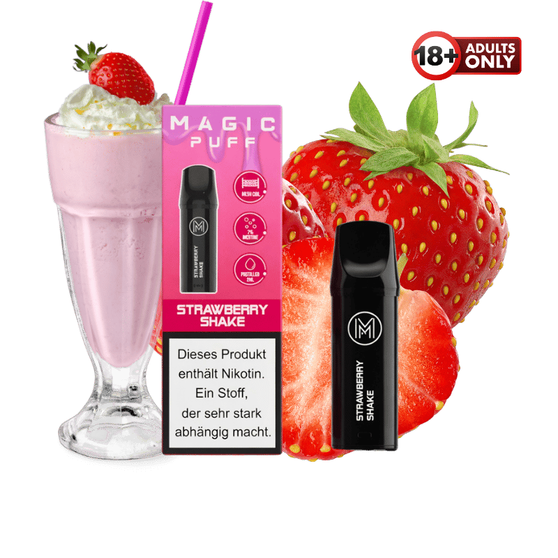 Magic Puff Strawberry Shake Pod - günstig kaufen bei SwiftGoods4u