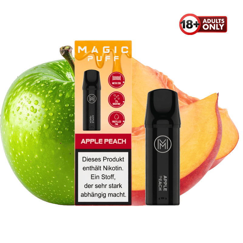 Magic Puff Apple Peach Pod - günstig kaufen bei SwiftGoods4u