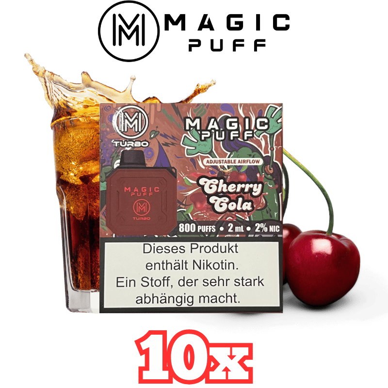 10x Magic Puff Turbo Bundle - 17 Sorten - günstig kaufen bei SwiftGoods4u