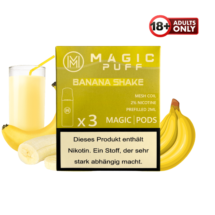 Magic Puff Banana Shake Pods