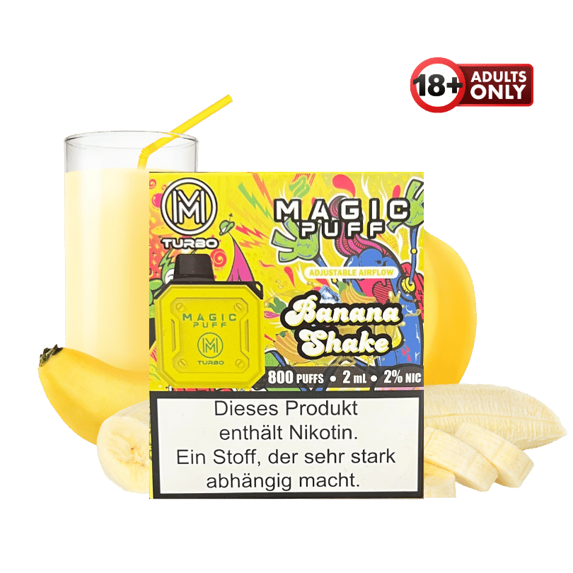 Magic Puff Turbo Banana Shake