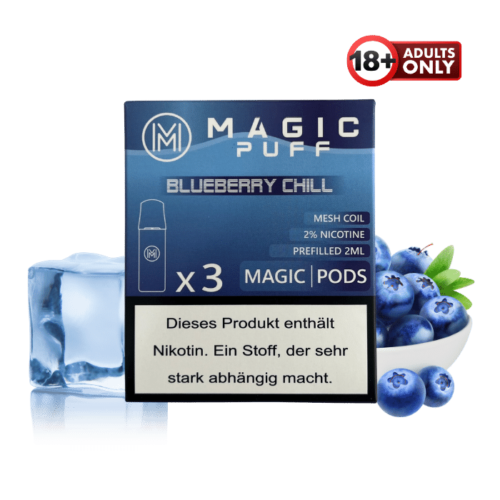 Blueberry Magic Magic Puff Blueberry Chill Pods | 3er Pack | ab 9,09€ günstig kaufen