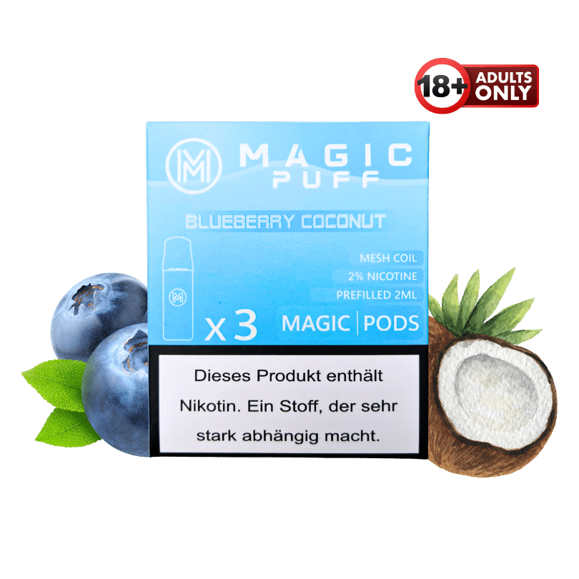 Magic Puff Blueberry Coconut Pods