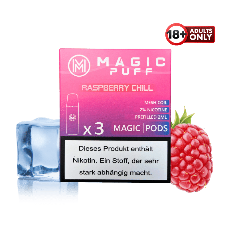Magic Puff Raspberry Chill Pods