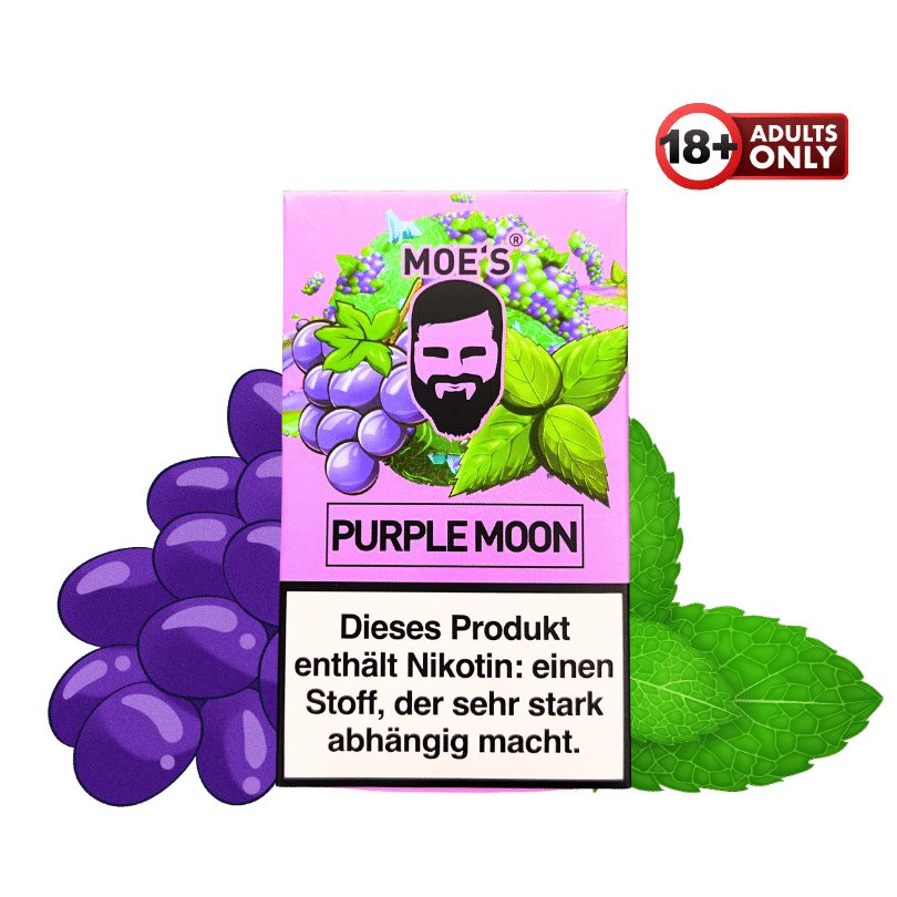 Moes Vape Purple Moon Traube Minze