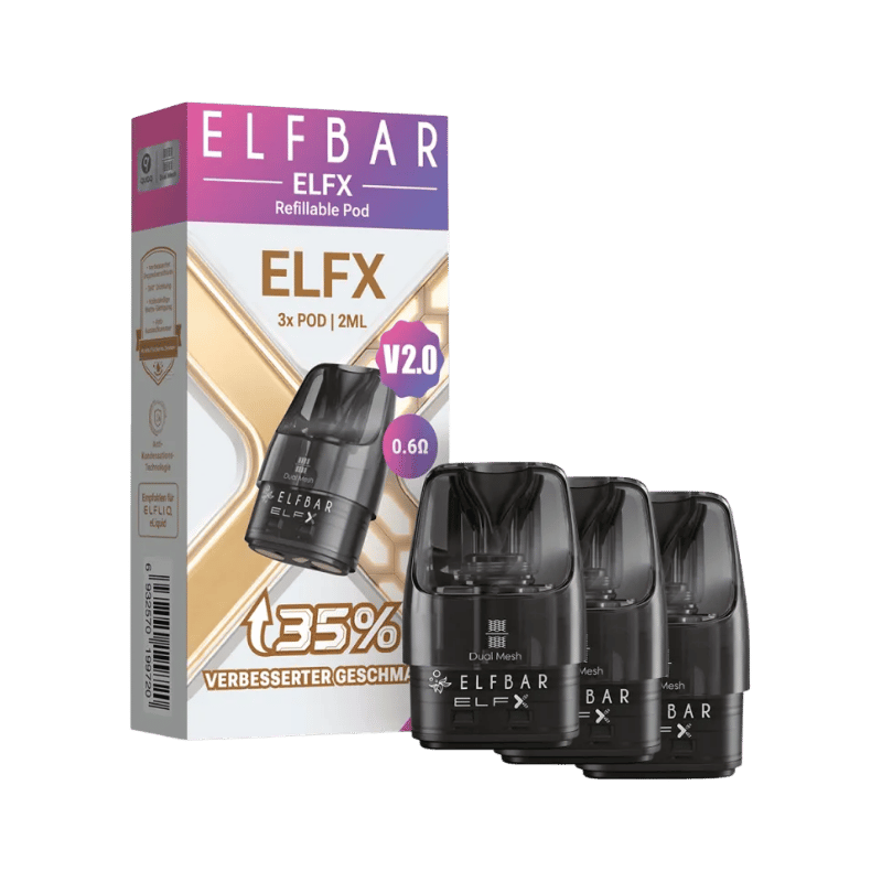 Die neuen Elfbar Elfx v2 Pods