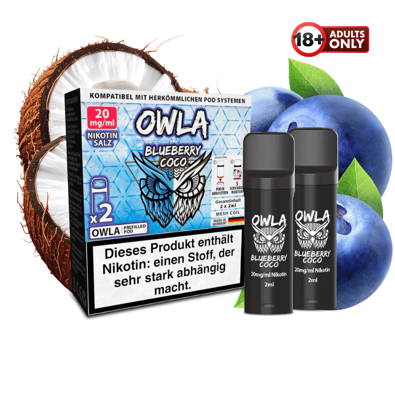 OWLA Pods Blueberry Coco