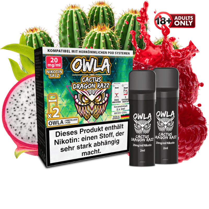 OWLA Pods Cactus Dragon Razz
