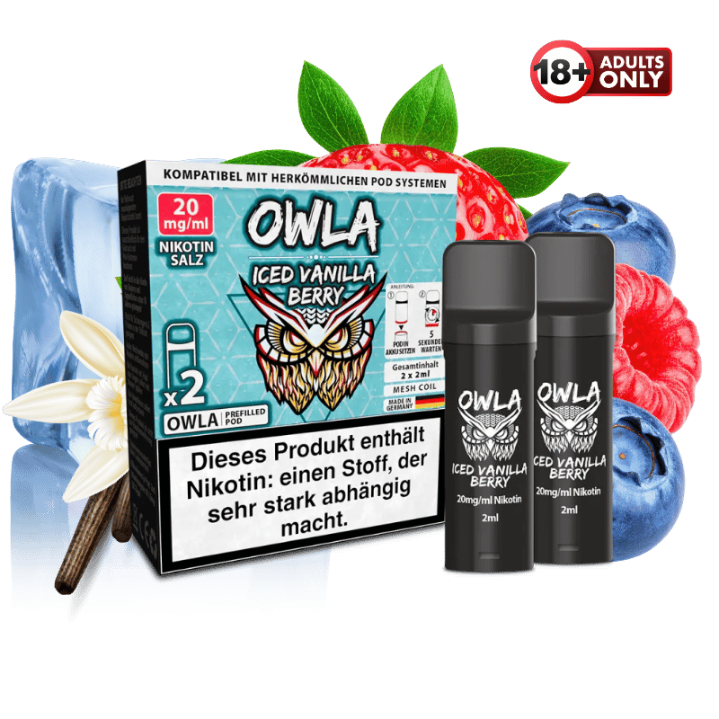 OWLA Pods Iced Vanilla Berry