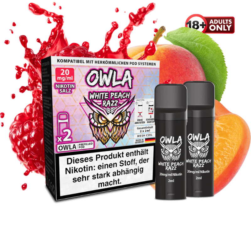 OWLA Pods White Peach Razz