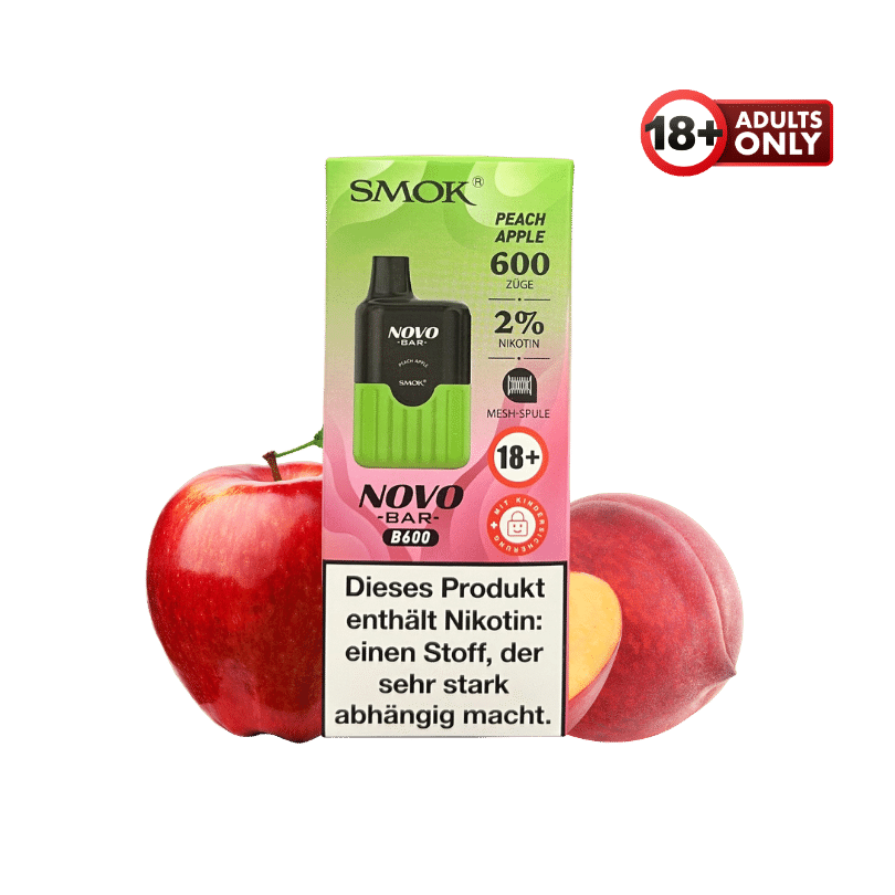 Smok Novo Bar Peach Apple B600