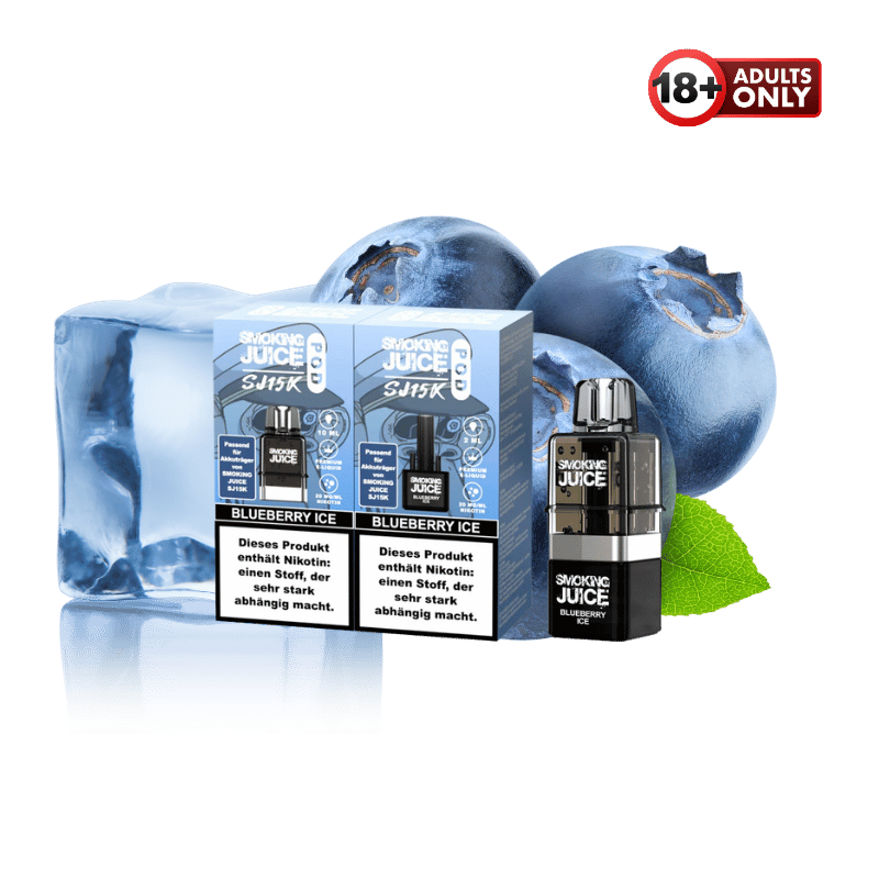 Smoking Juice 15000 Pod Blueberry Ice - günstig kaufen bei SwiftGoods4u