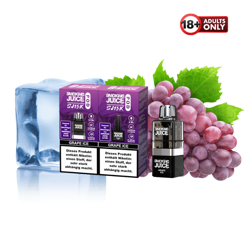 Smoking Juice 15000 Pod Grape Ice - günstig kaufen bei SwiftGoods4u