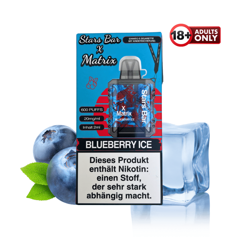 Stars Bar x Matrix Blueberry Ice