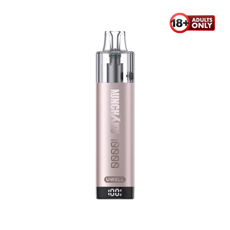 Uwell-Nuncha-10000-Pod-Kit-Sunglow-Pink