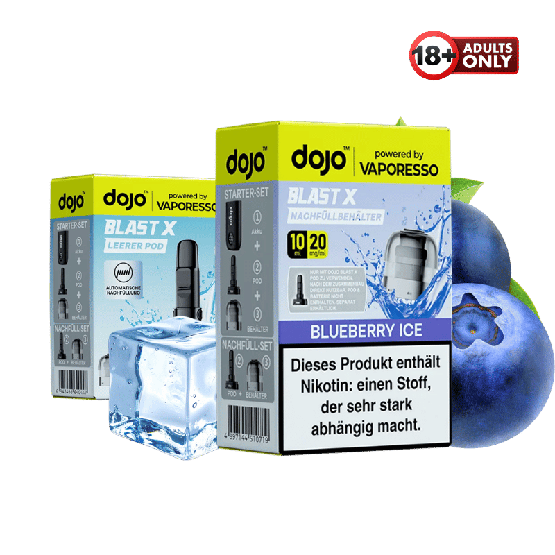 Vaporesso Dojo Blast Pod Blueberry Ice