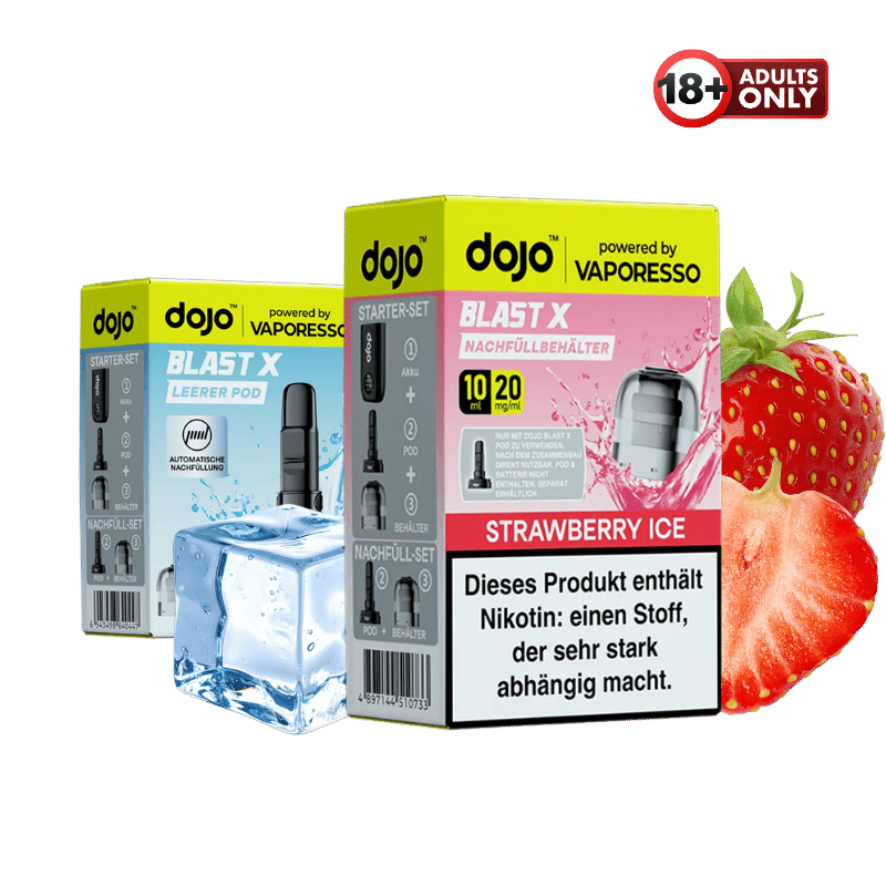 Vaporesso Dojo Blast Pod Strawberry Ice