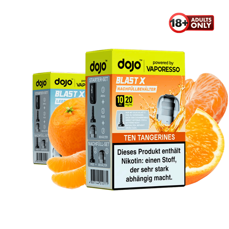 Vaporesso Dojo Blast Pod Ten Tangerines