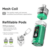 Voom Fiery Vape Open Pod Kit | 4 Farben - günstig kaufen bei SwiftGoods4u
