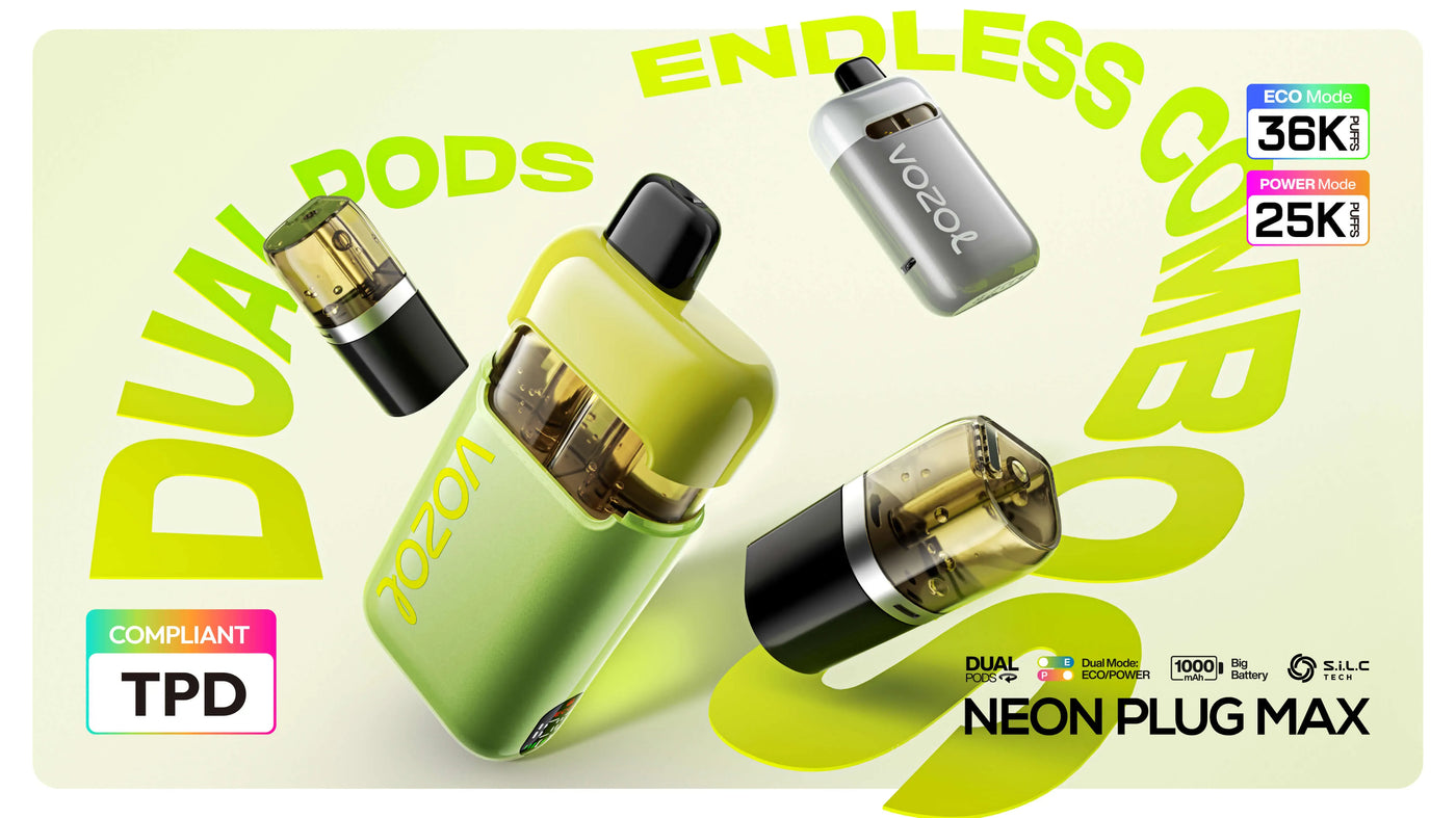 Vozol Neon Plug Max Banner