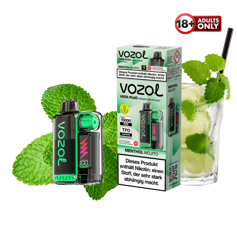 Vozol Vista Plug Menthol Mojito Vape Kit - günstig kaufen bei SwiftGoods4u
