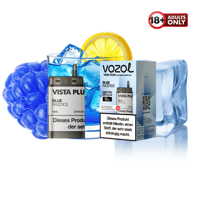 Vozol Vista Plug EZ Pod Blue Razz Ice - günstig kaufen bei SwiftGoods4u