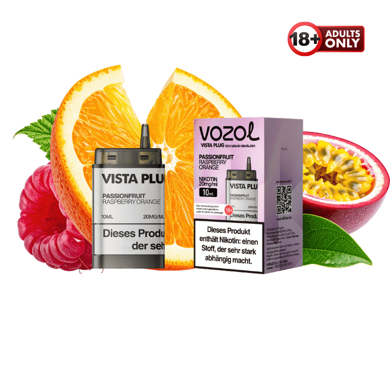 Vozol Vista Plug EZ Pod Passionfruit Raspberry Orange - günstig kaufen bei SwiftGoods4u