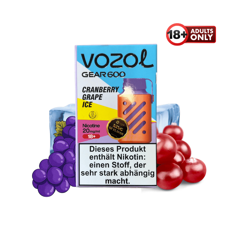 Vozol Gear Cranberry Grape Ice