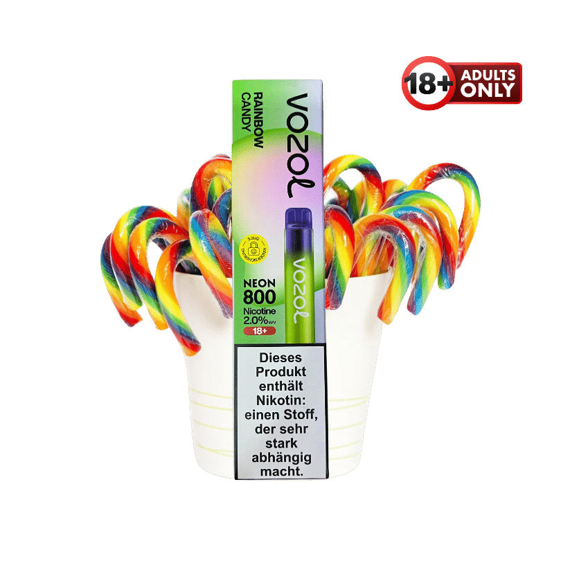Vozol Neon 800 Rainbow Candy