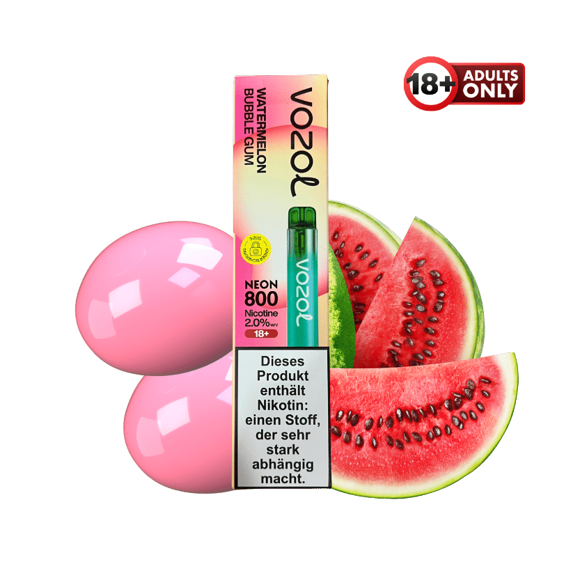 Vozol Neon 800 Watermelon Bubblegum